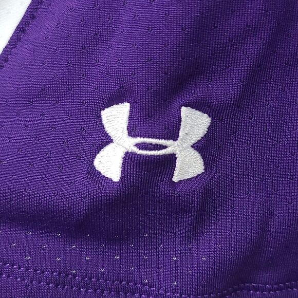 Under Armour Women's Athletic Sports Skirt Purple Nylon Mesh Tennis Golf SMALL - Picture 2 of 10